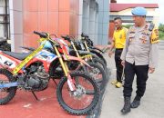 Mulai dari Internal, Kapolres Buton Utara Tindak Motor Anggota Berknalpot Brong